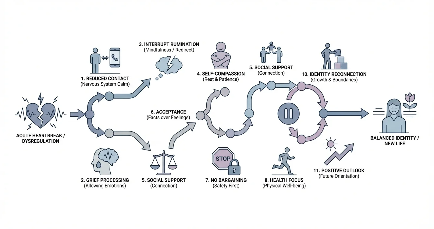 12 Evidence-Based Steps to Get Over Someone You Love