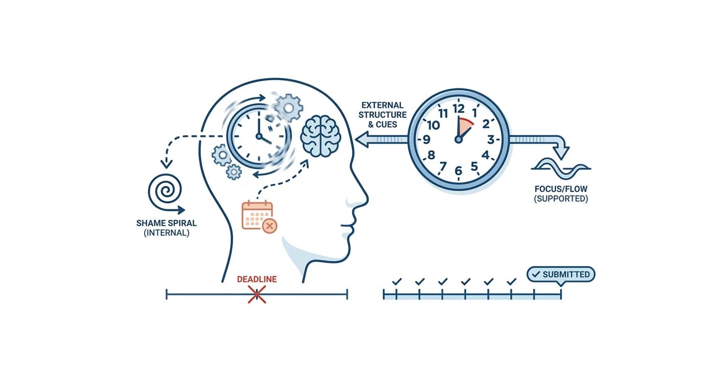 ADHD in College Students: Deadlines and Focus in 2026