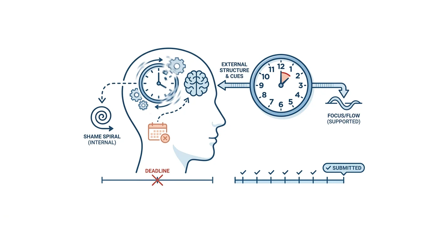 ADHD in College Students: Deadlines and Focus in 2026