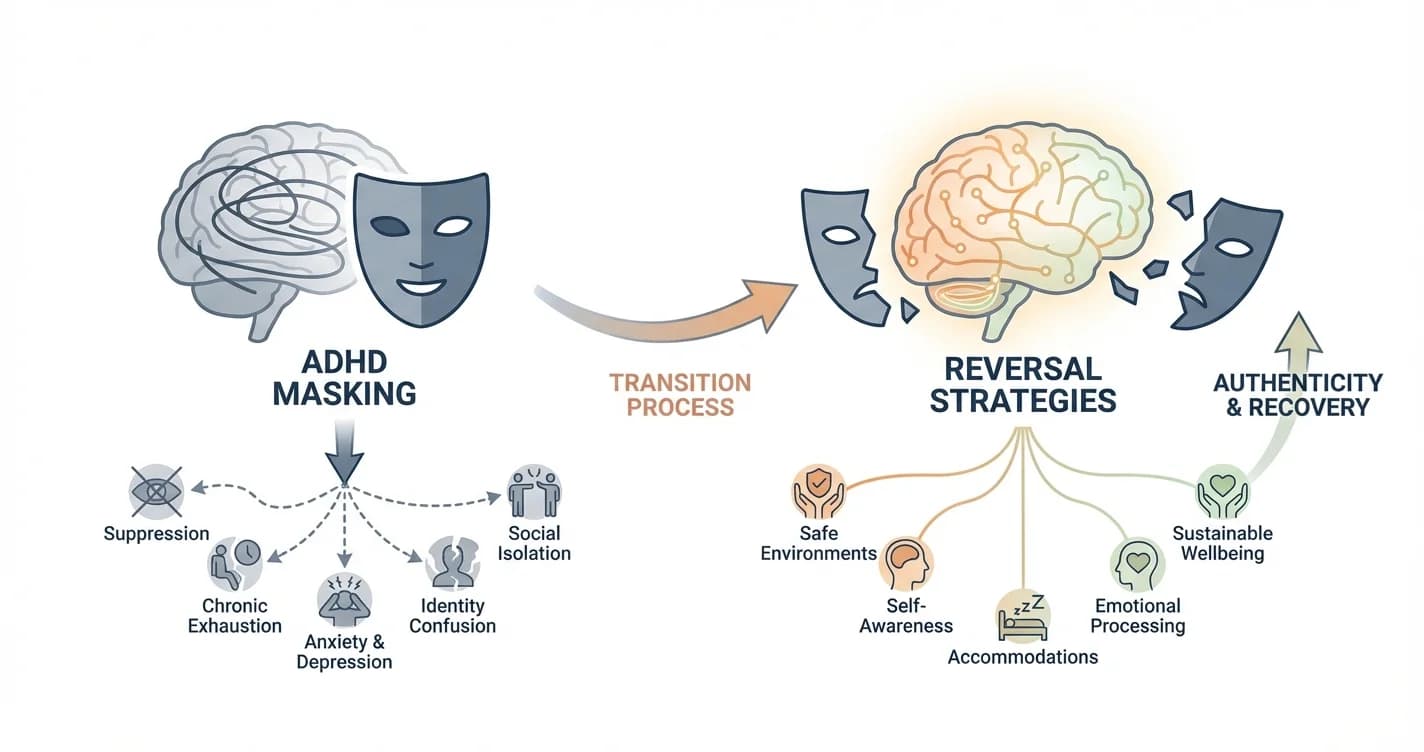ADHD Masking — Long-Term Consequences and Reversal Strategies