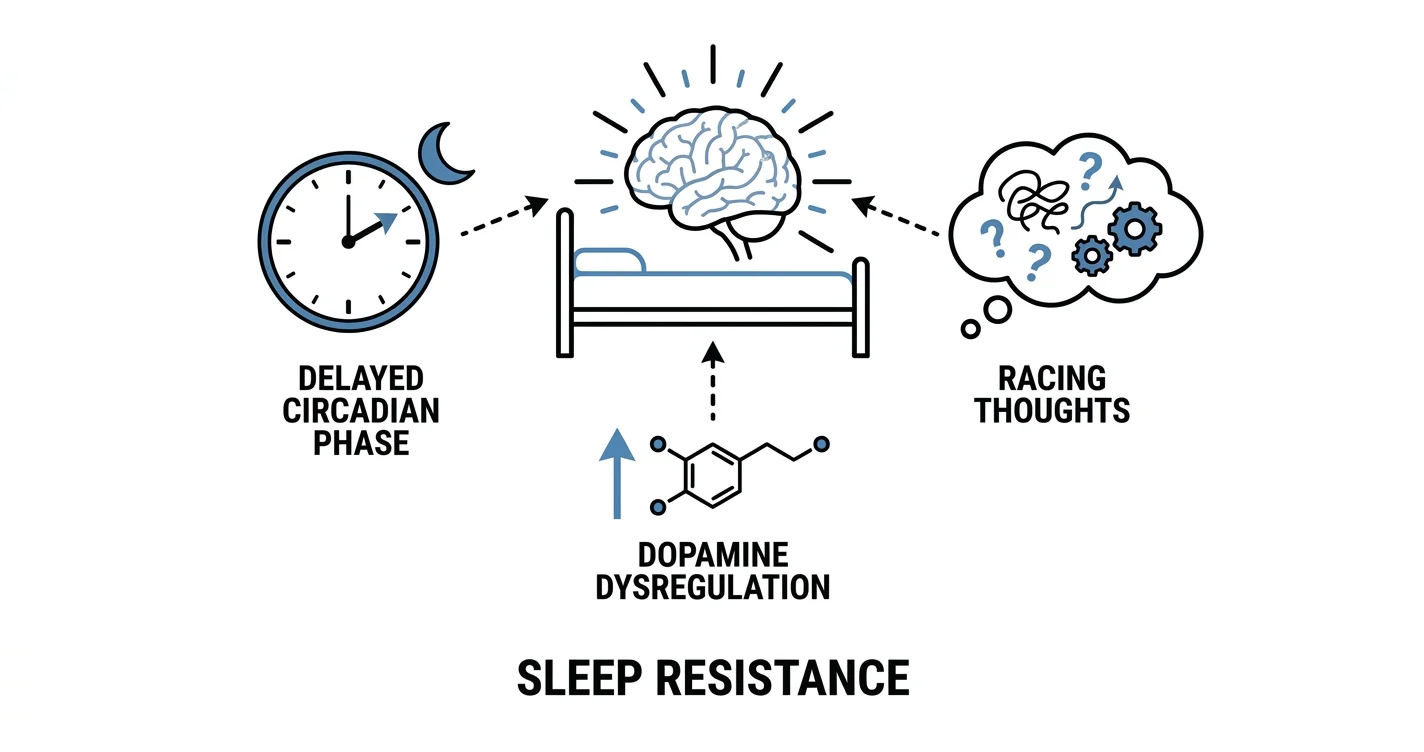 ADHD Sleep Problems: Why Your Brain Fights Bedtime 2026