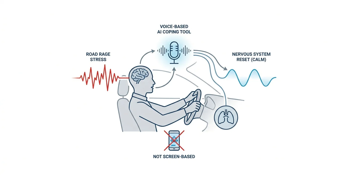 AI Coping Tools for Road Rage While Driving: 2026 Guide