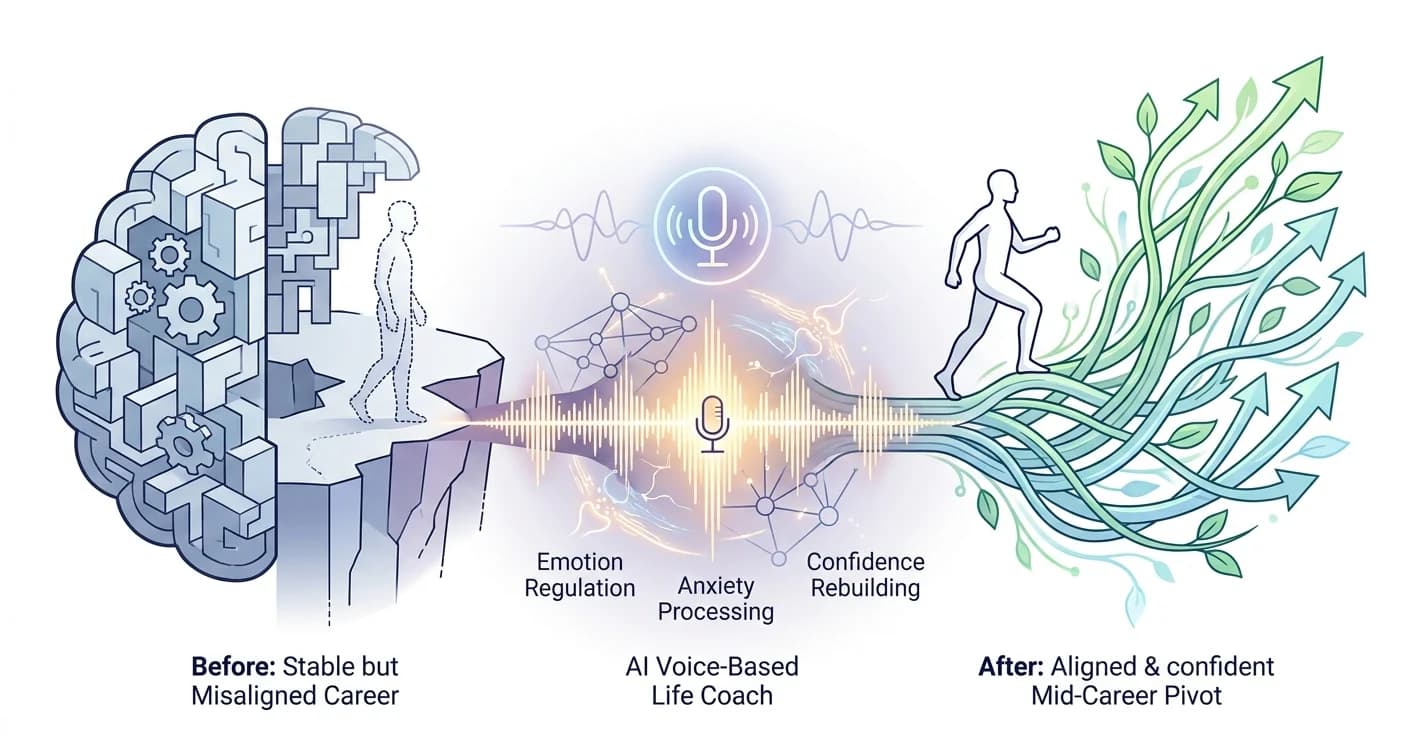 AI Life Coach for a Mid-Career Pivot in Your 30s (2026)
