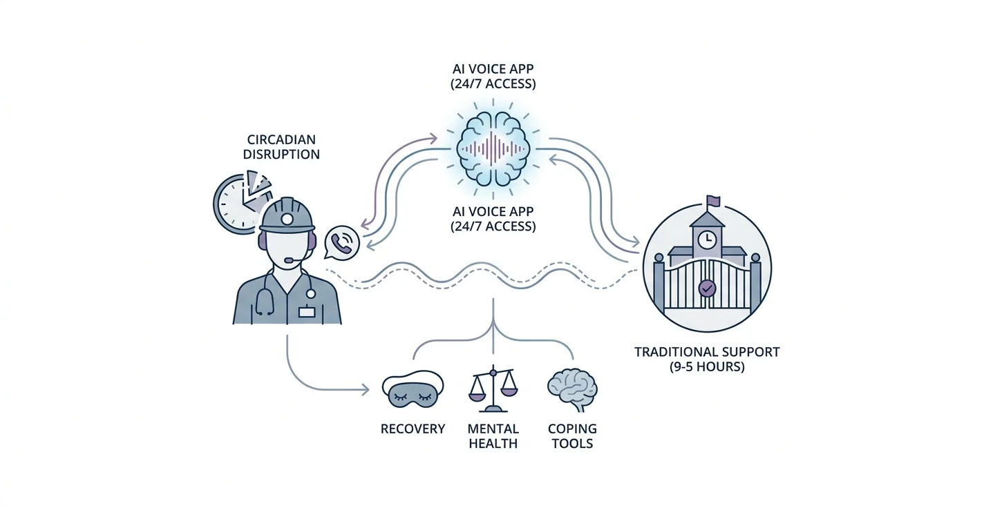 AI Mental Health App for Shift Workers (2026 Guide)