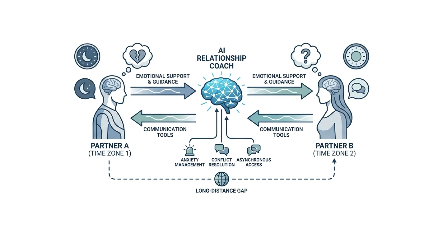 AI Relationship Advice for Long-Distance Couples 2026