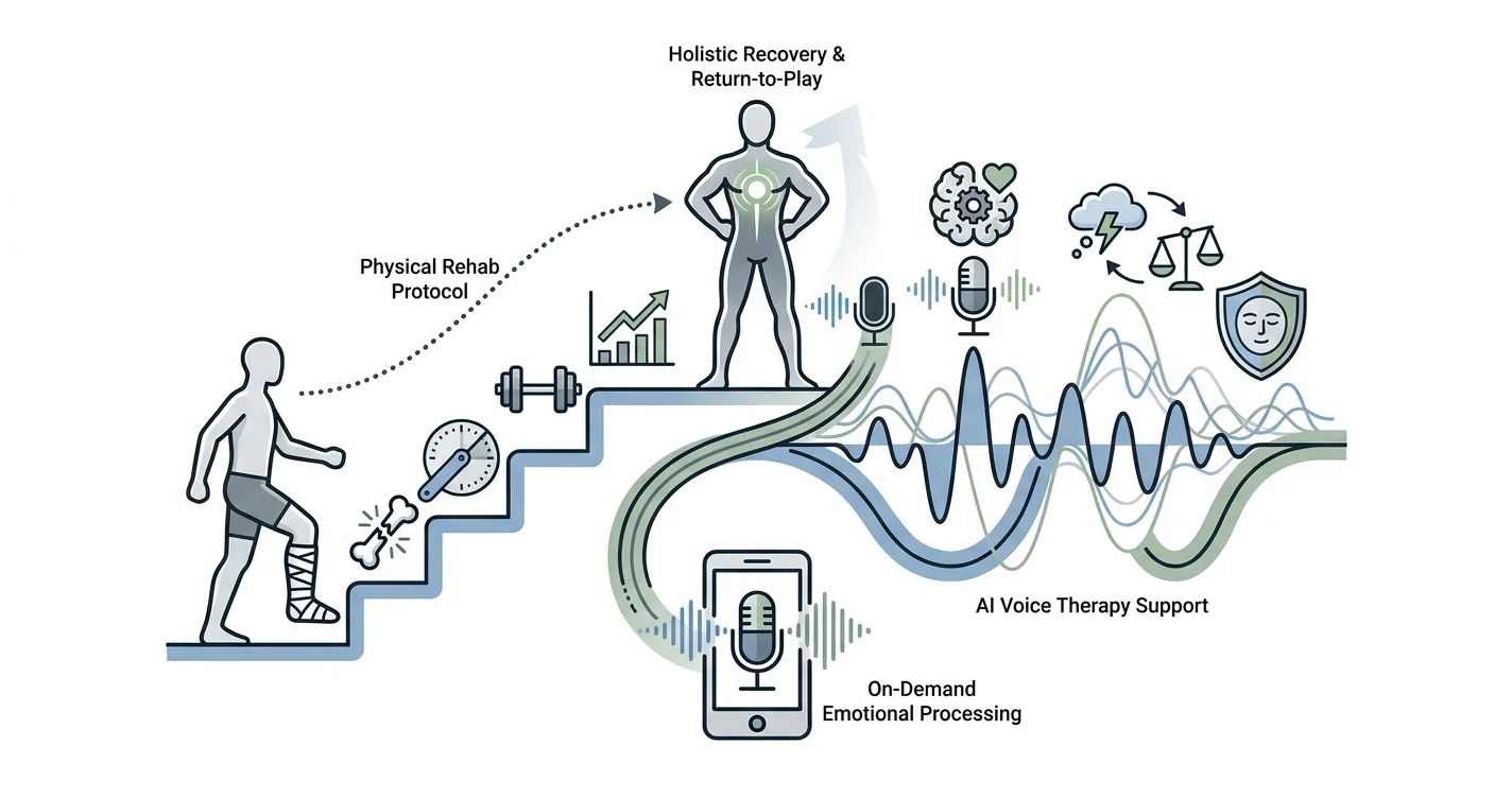 AI Support App for Athlete Injury Setbacks (2026)