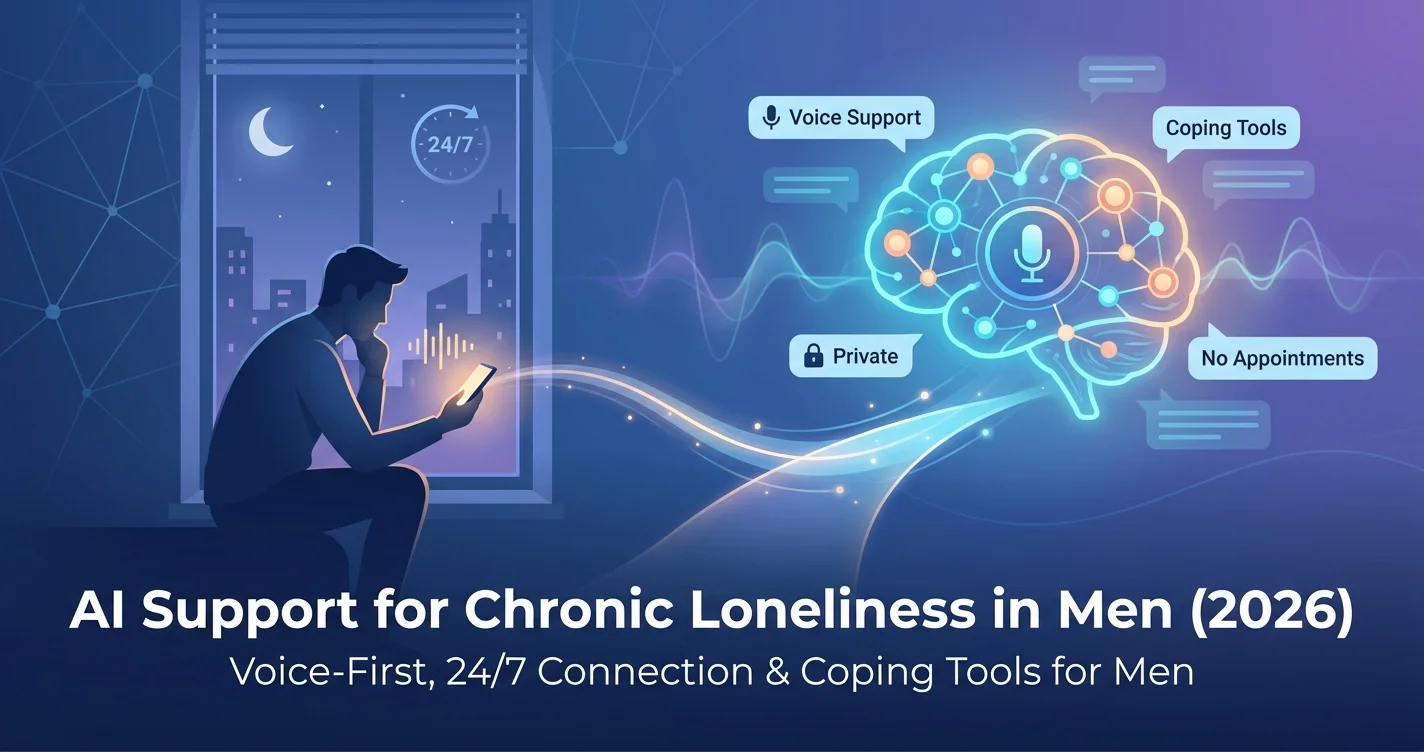 AI Support App for Chronic Loneliness in Men (2026)