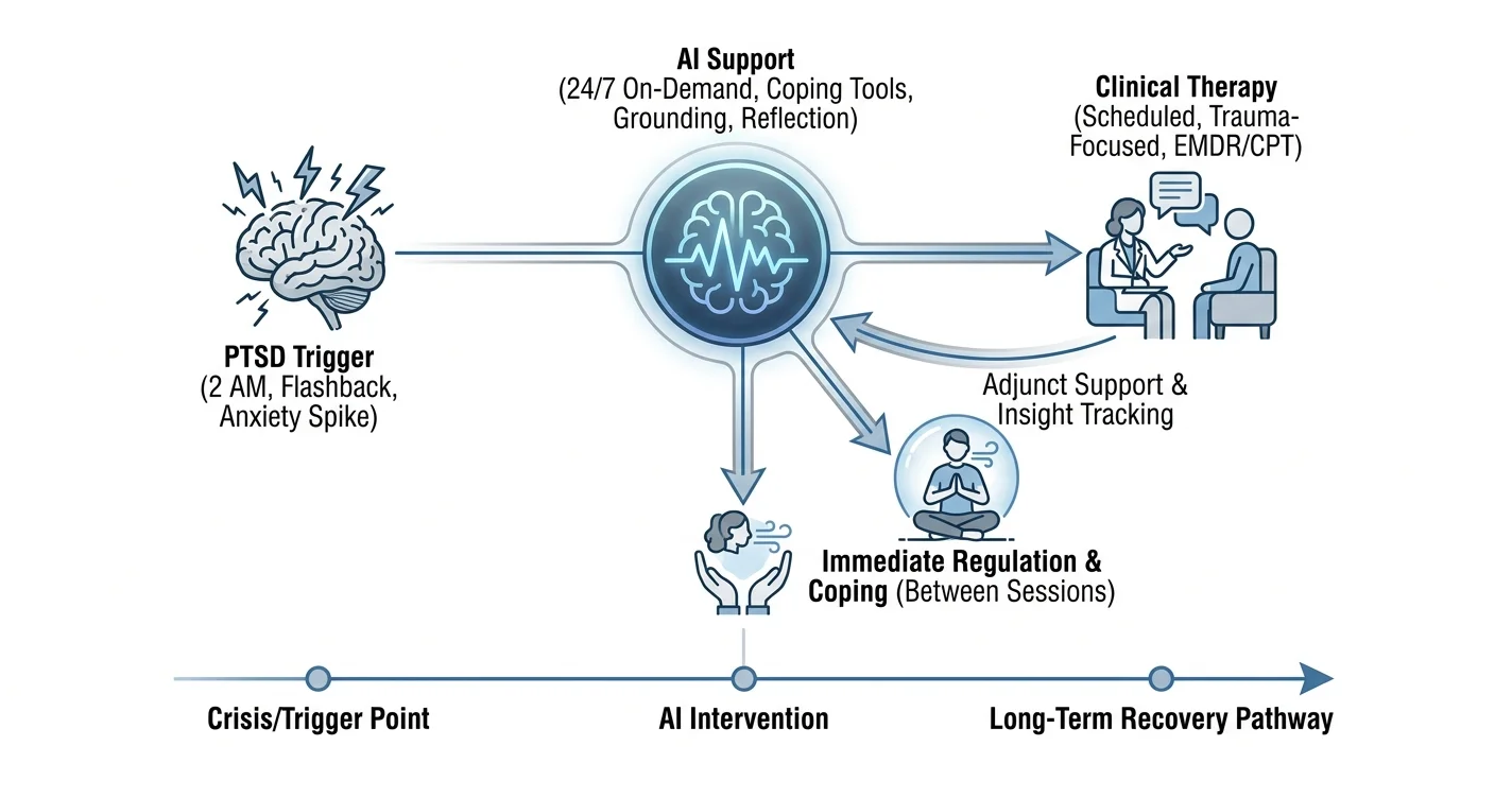 AI Support for PTSD: What to Expect in 2026