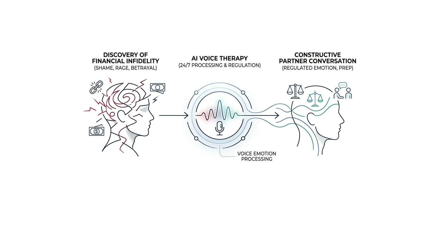 AI Therapy App for Financial Infidelity in Marriage – 2026