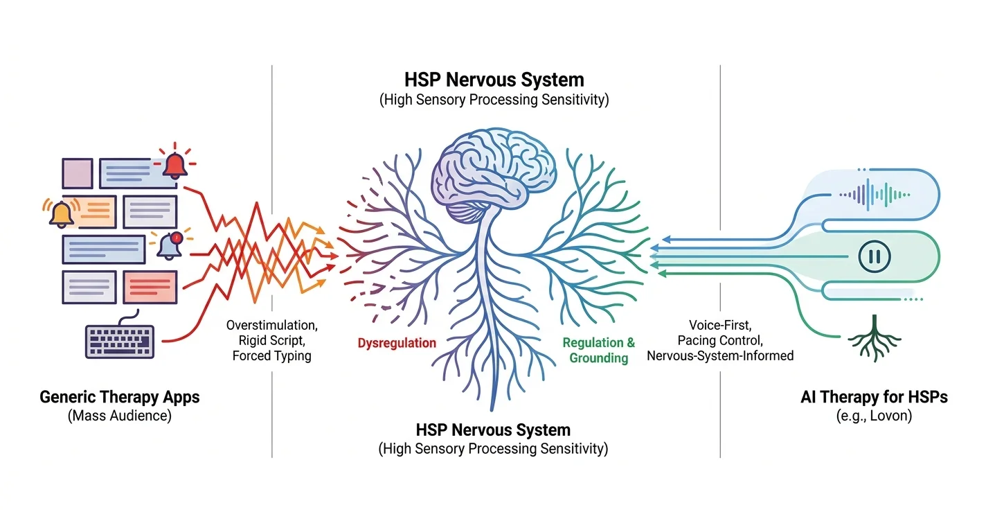 AI Therapy App for Highly Sensitive People: 2026 Verdict