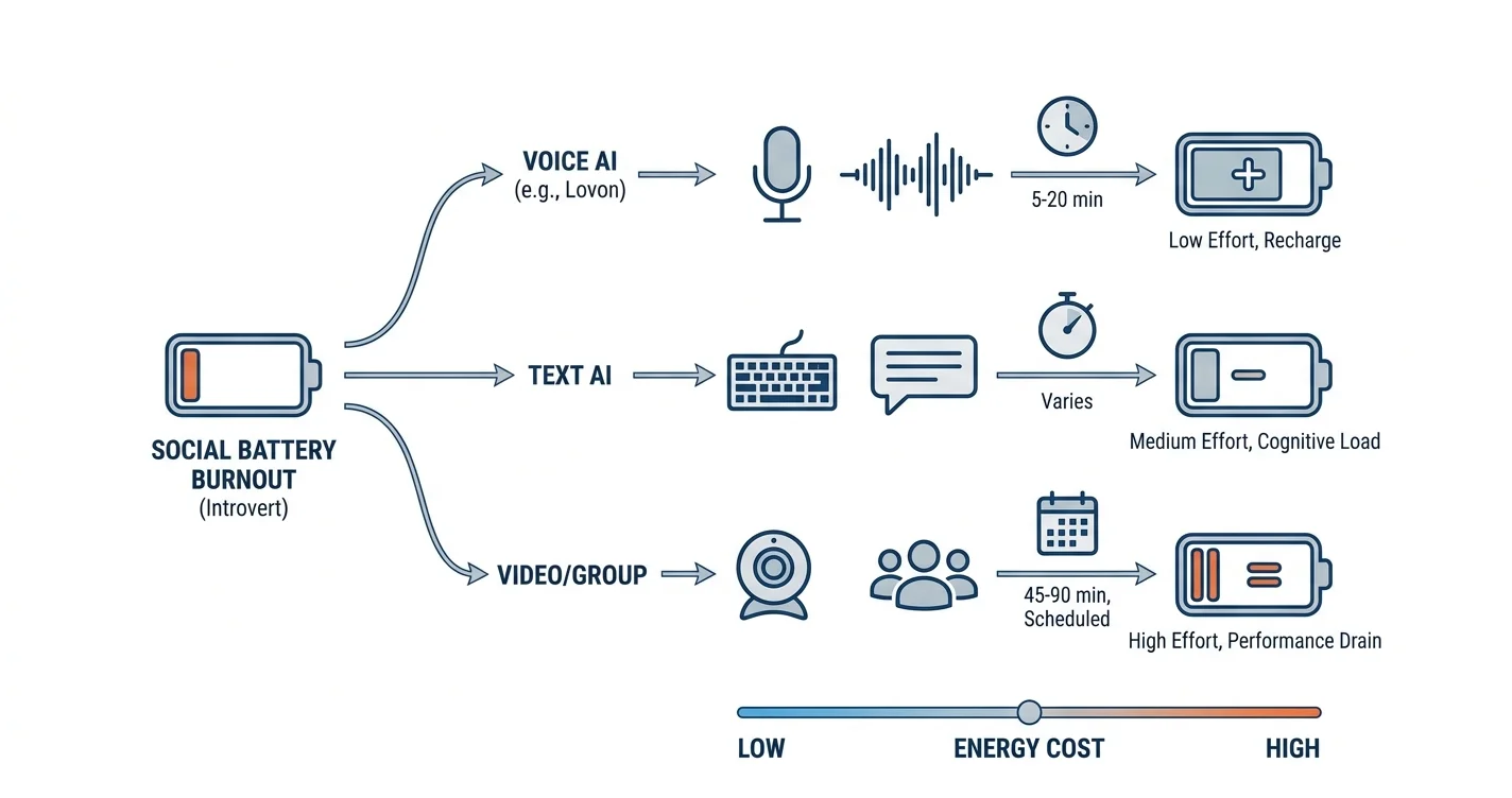 AI Therapy for Social Battery Burnout in Introverts 2026