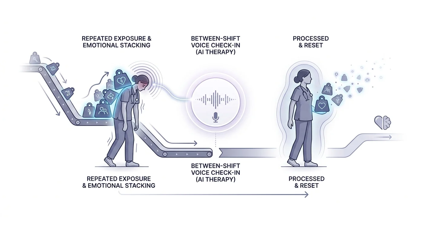 AI Therapy App for Veterinary Compassion Fatigue (2026)