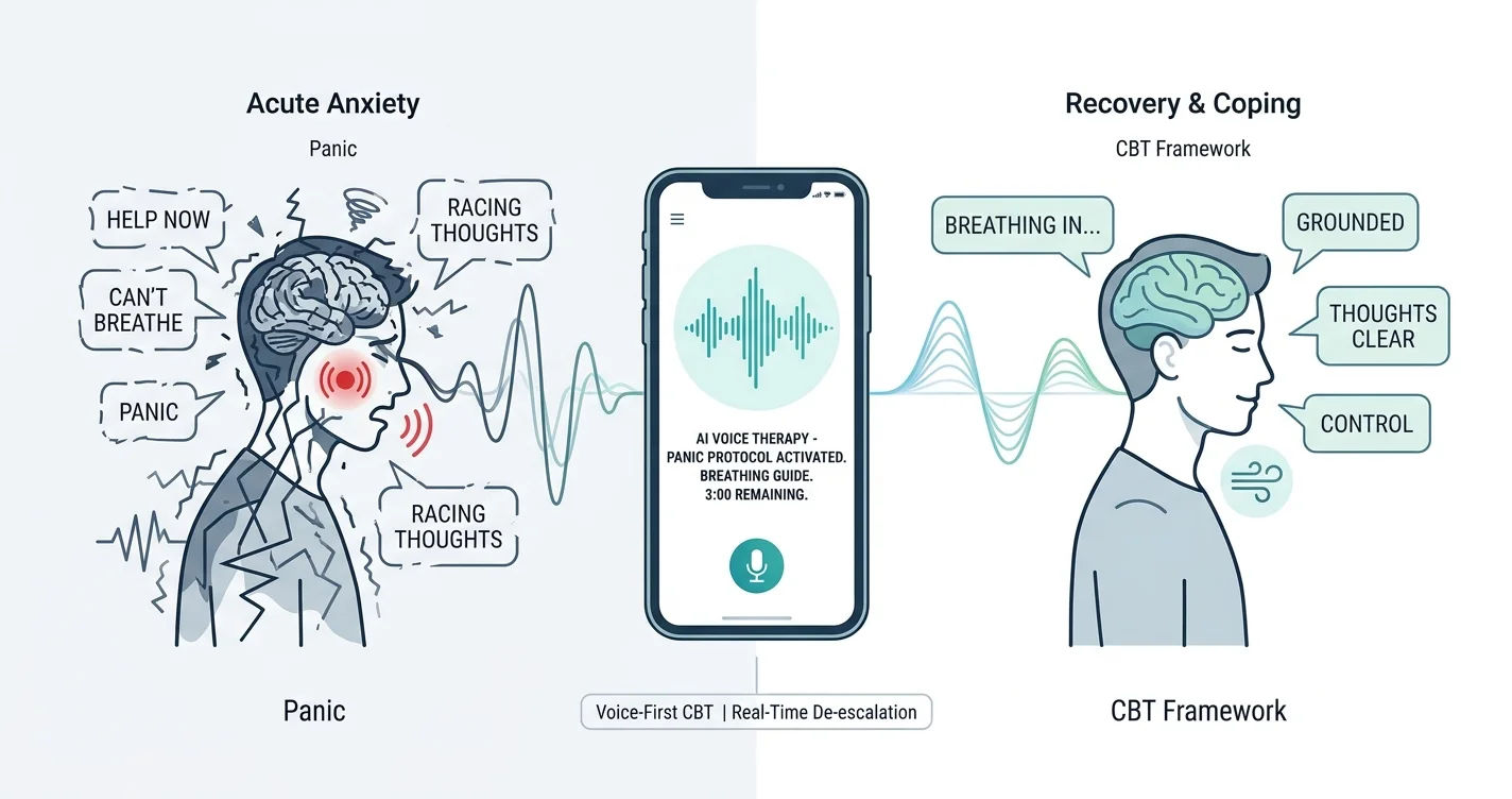 AI Therapy for Anxiety & Panic Attacks 2026
