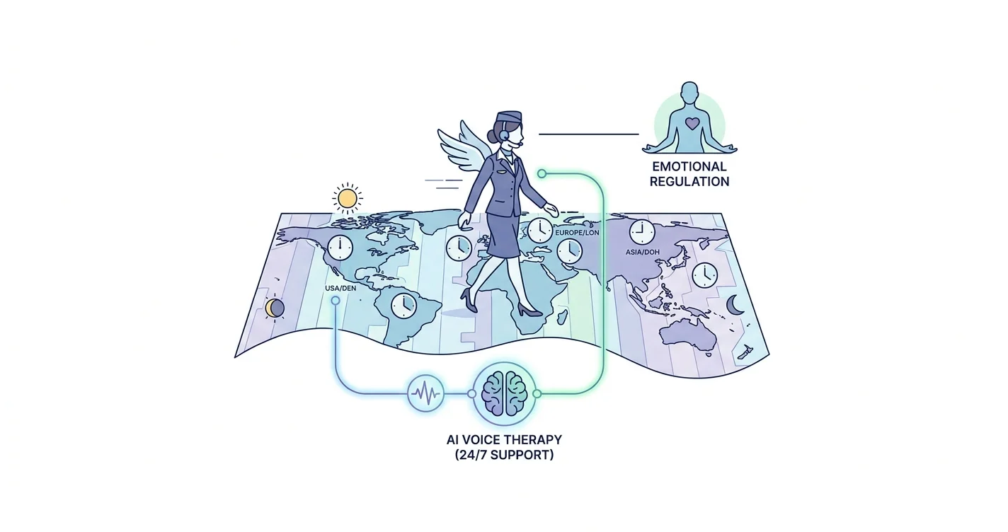 AI therapy for flight attendants: complete 2026 guide