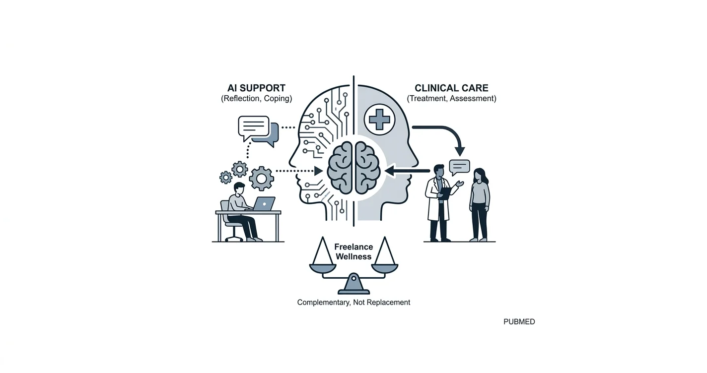 AI therapy for freelancers and gig workers: complete 2026 guide