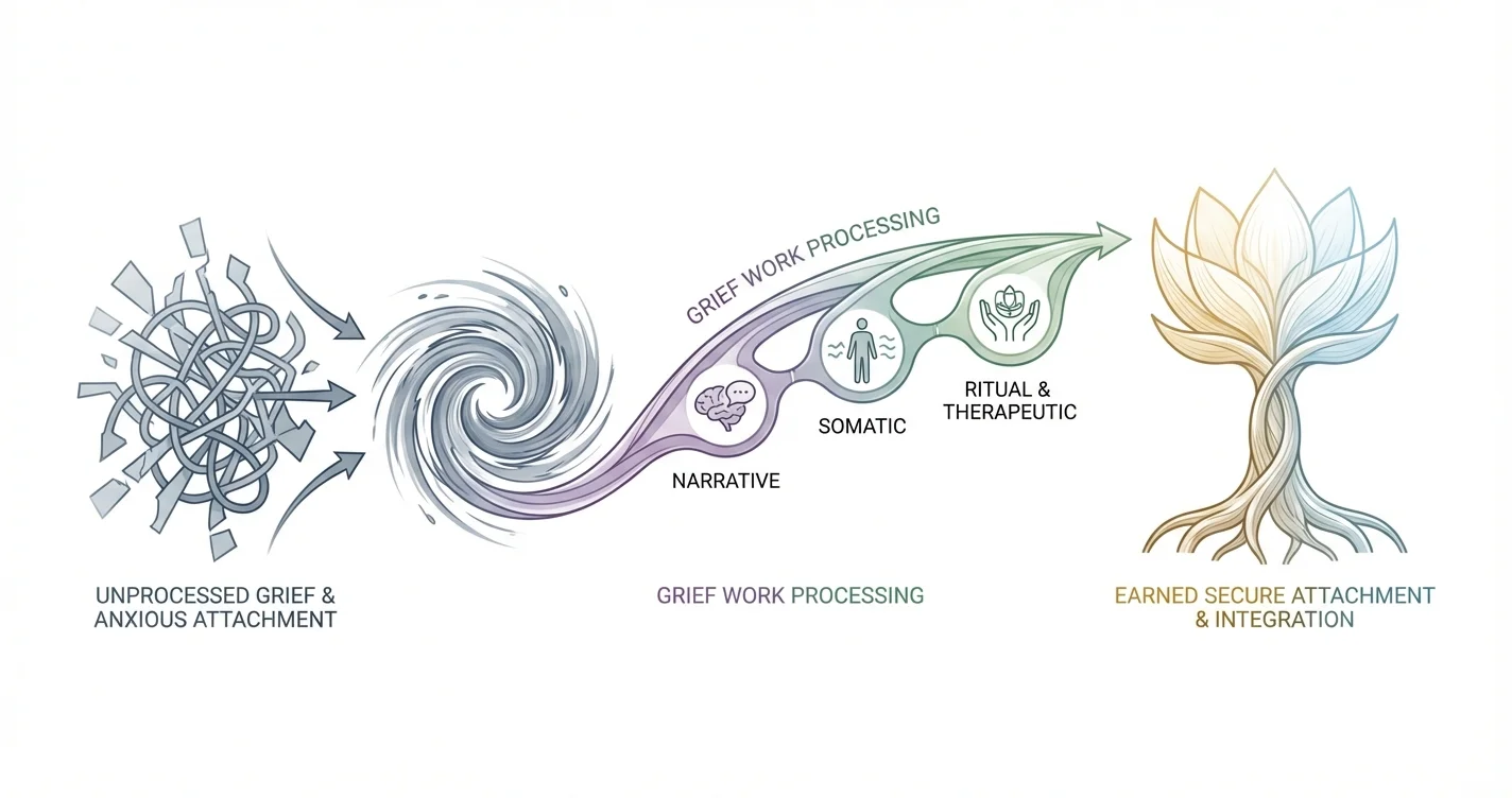 Anxious Attachment Healing Through Grief Work