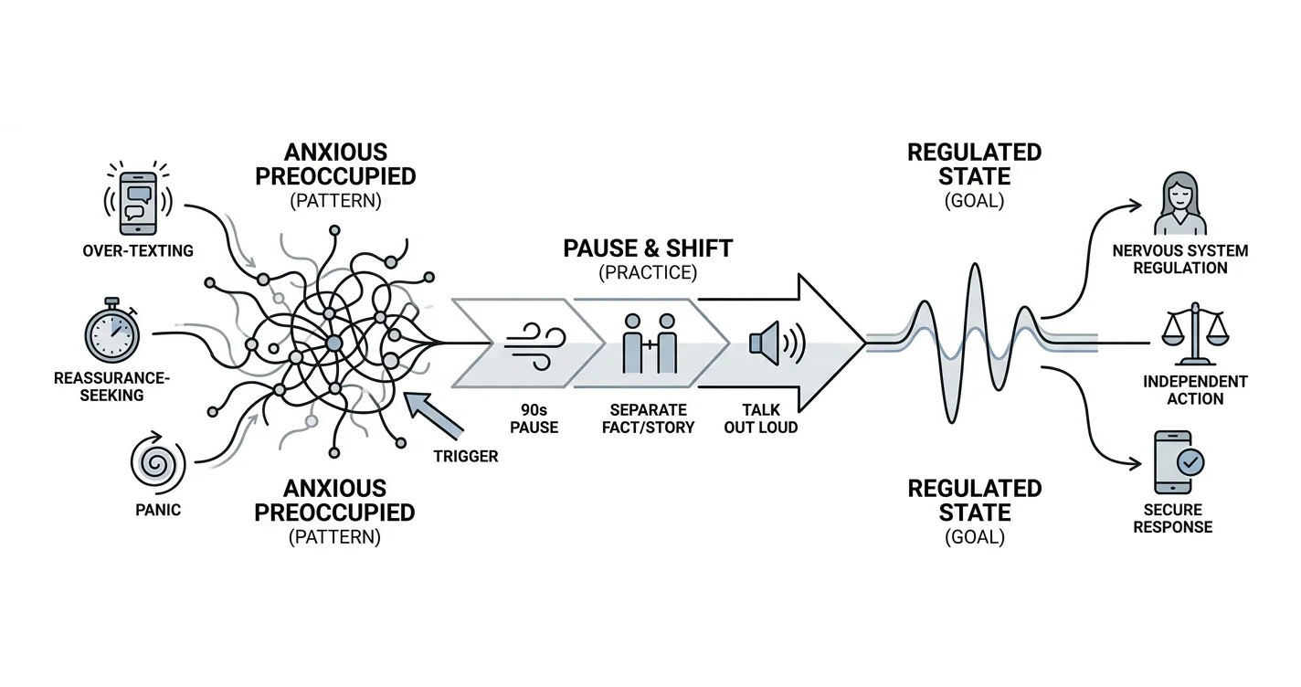 Anxious Preoccupied Attachment: Signs & How to Shift 2026