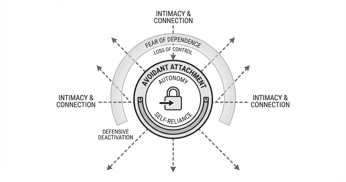 Attachment Styles and Avoidant Attachment Rooted in Fear of Dependence