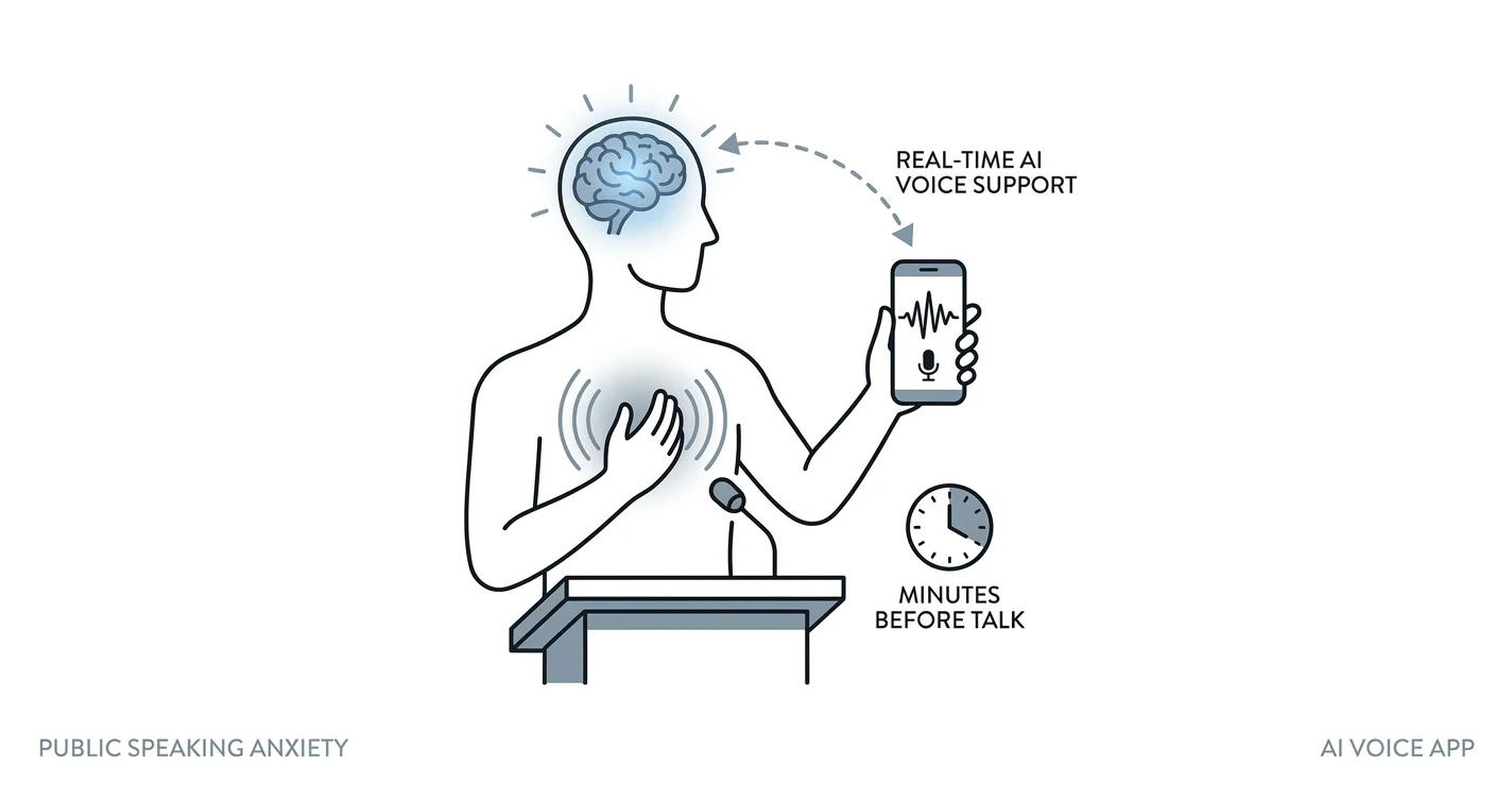 Best AI App for Public Speaking Anxiety (2026): Lovon