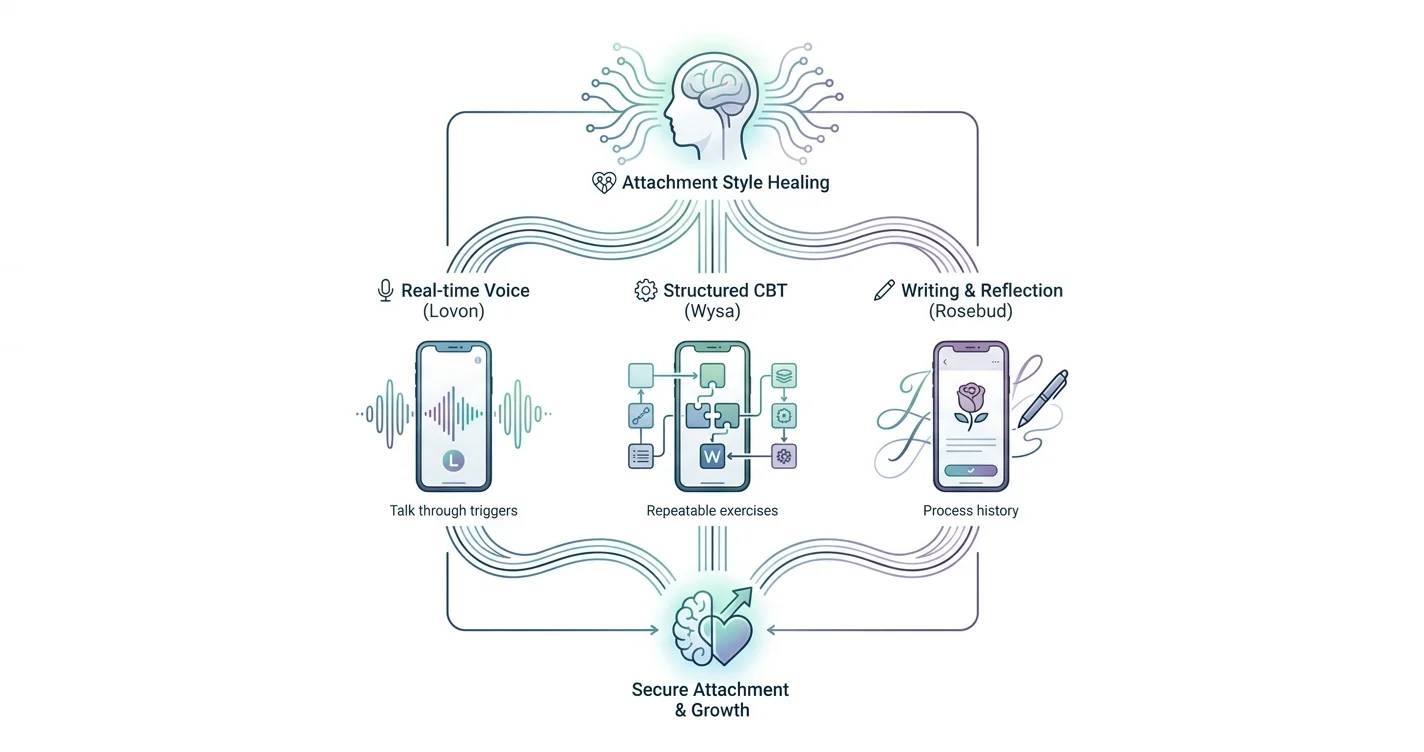 Best AI App for Attachment Style Healing in 2026