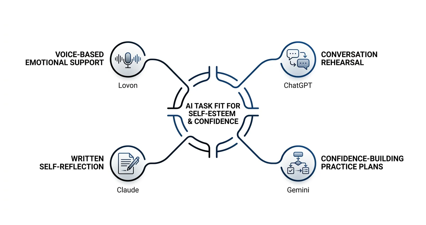 Best AI apps for self-esteem and confidence in 2026