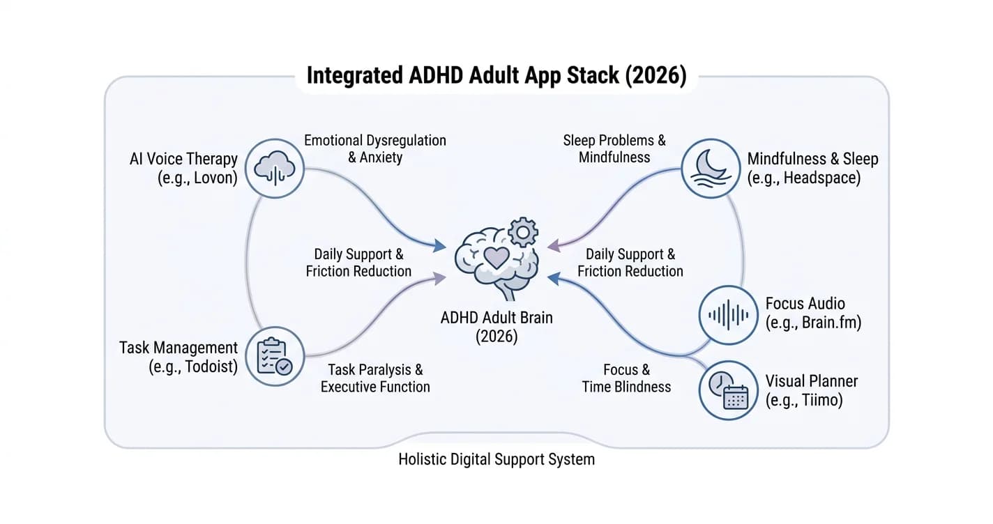 Best Apps for ADHD Adults in 2026 — Ranked