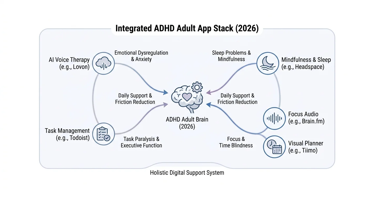 Best Apps for ADHD Adults in 2026 — Ranked