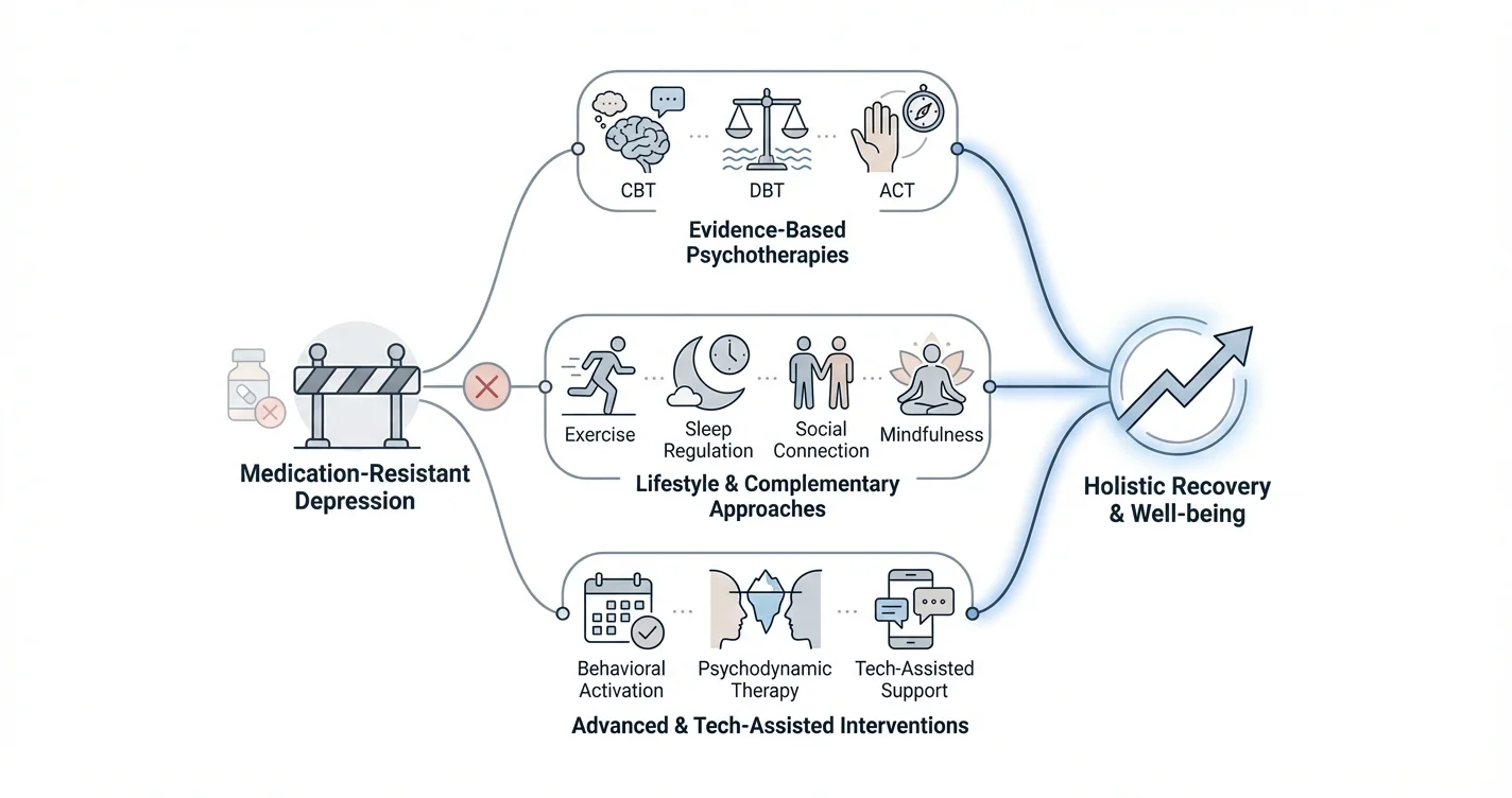 Best Treatments for Depression That Doesn't Respond to Medication