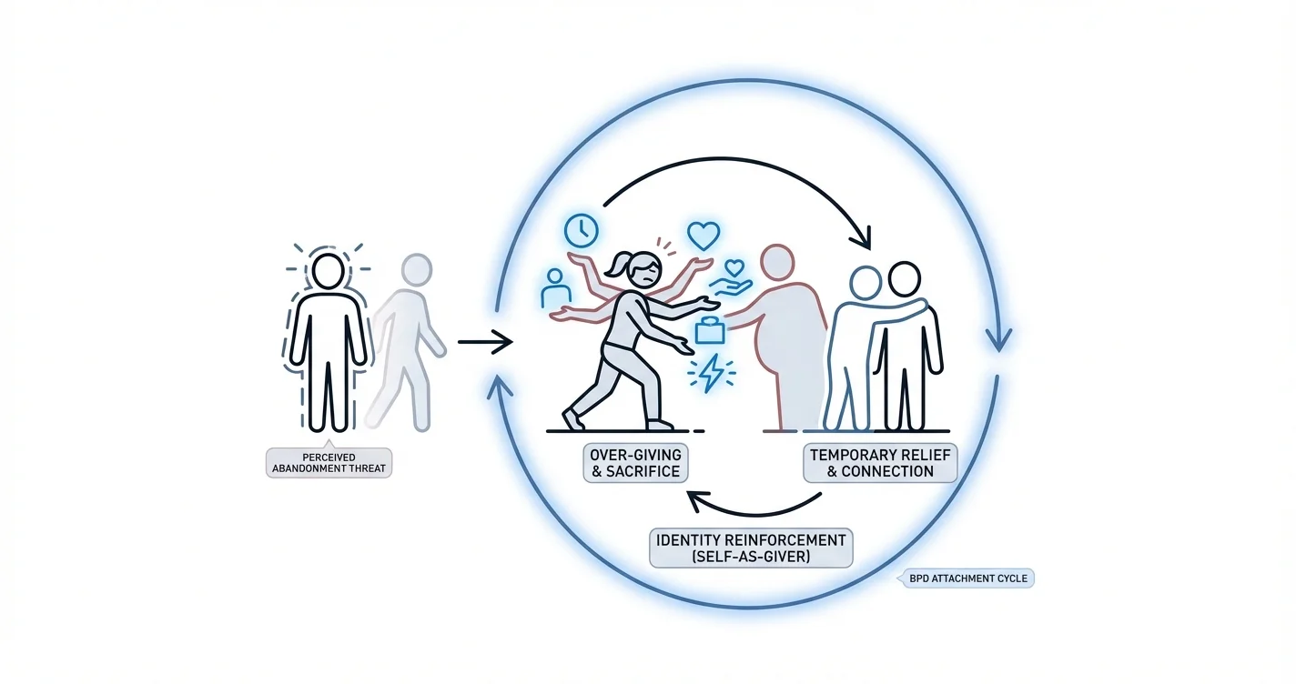 BPD Attachment Patterns: Giving Everything to Prevent Abandonment