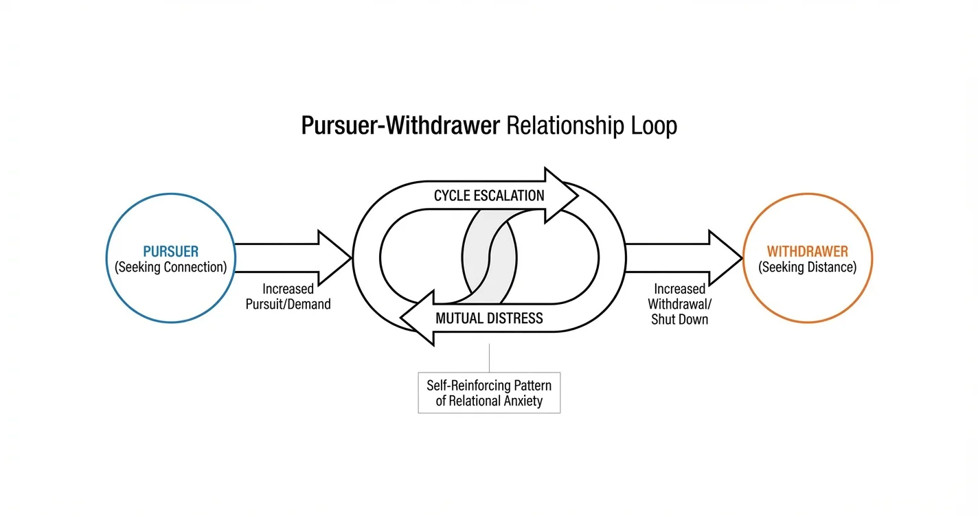 Pursuer-Withdrawer Cycle: Why It Happens & How to Break the Loop