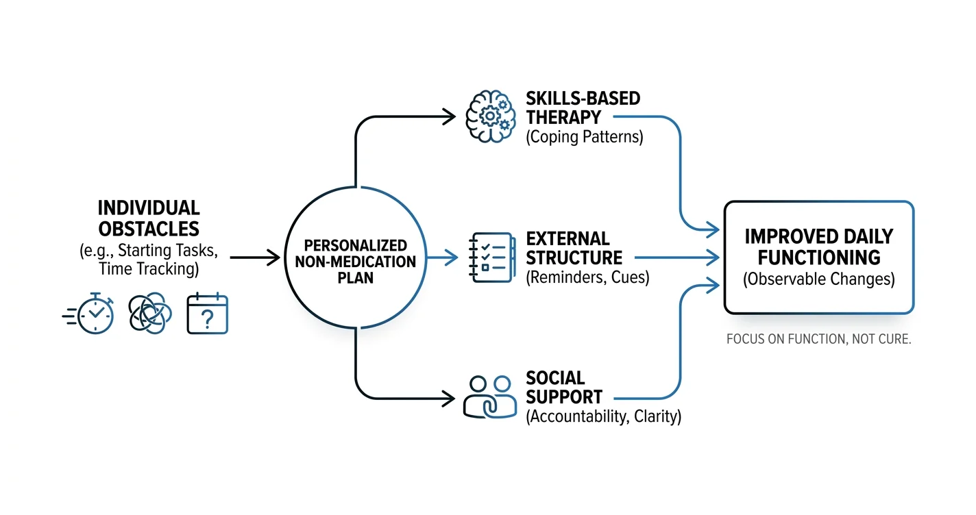 Can ADHD be managed without medication?