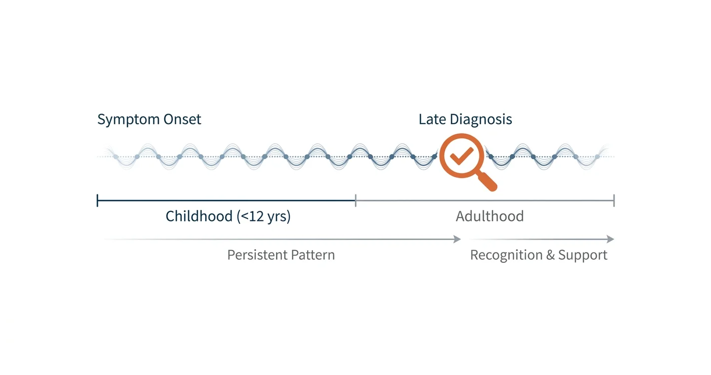 Can adults develop ADHD later in life?
