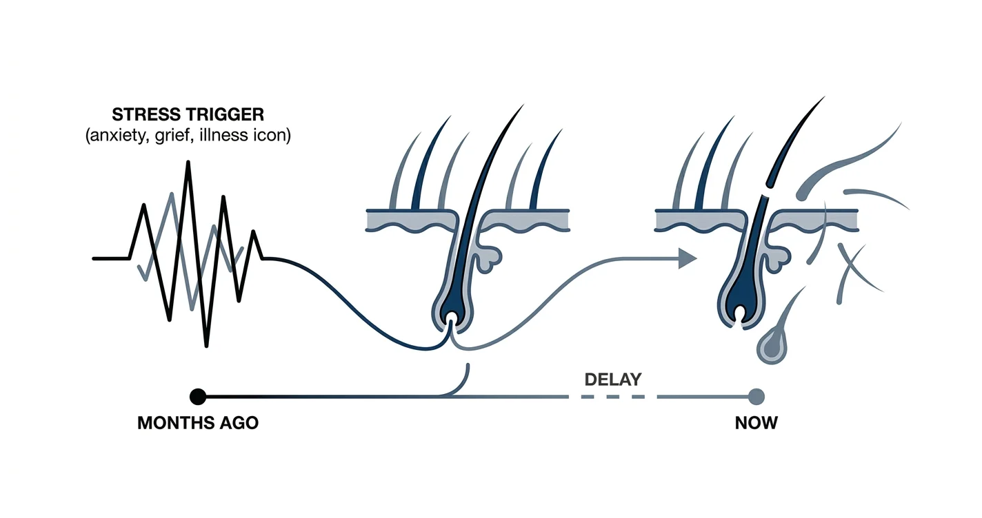 Can stress cause hair loss?