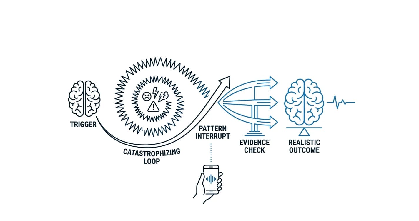 Catastrophizing Anxiety: How to Stop It in 2026