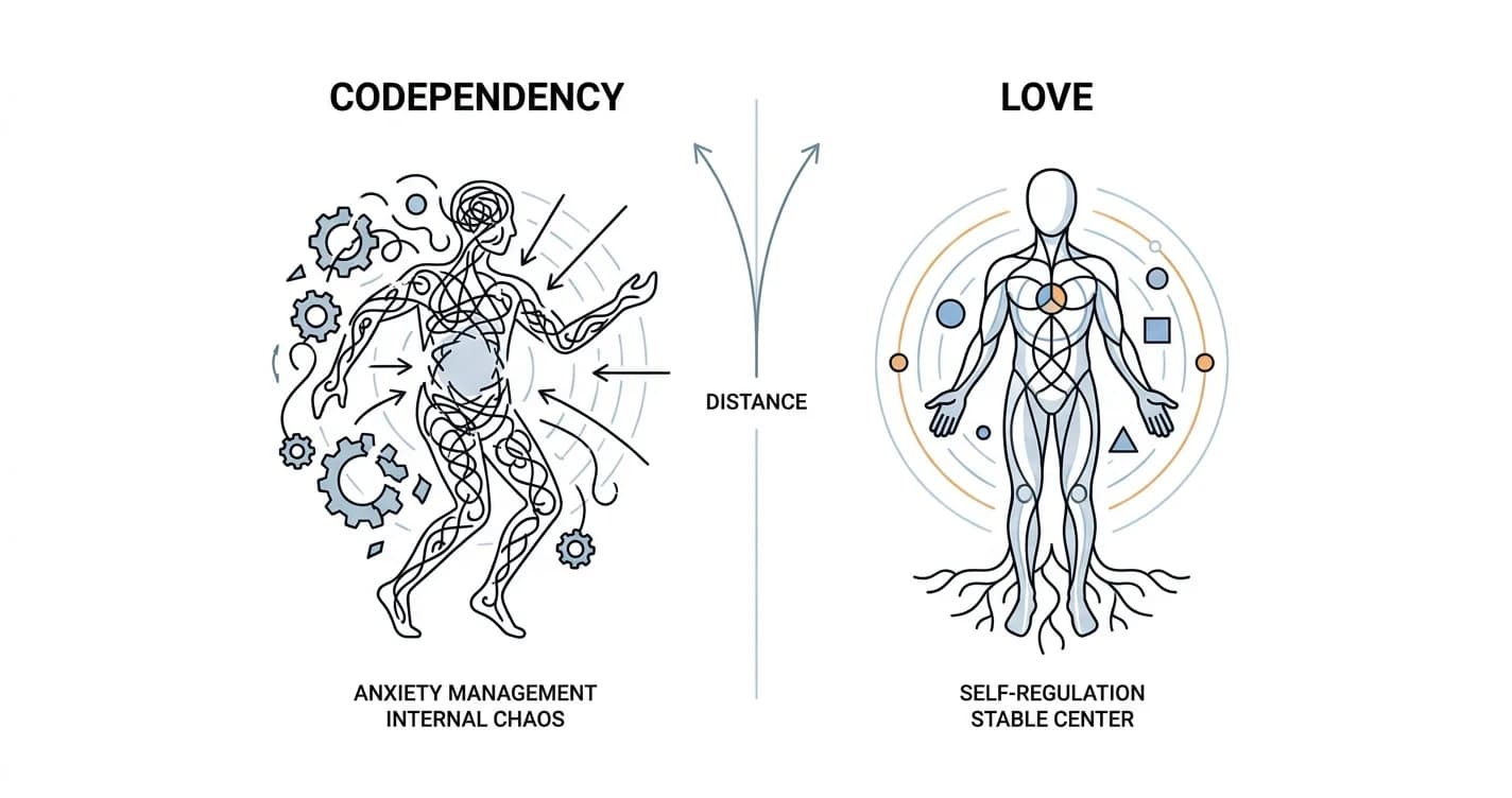Codependency vs Love: How to Tell Them Apart (2026)