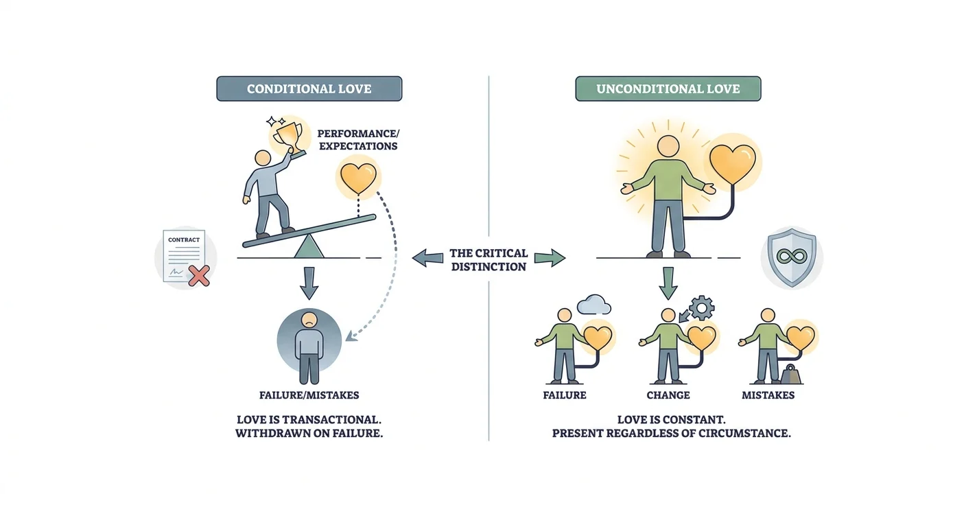Conditional vs Unconditional Love: Key Differences 2026
