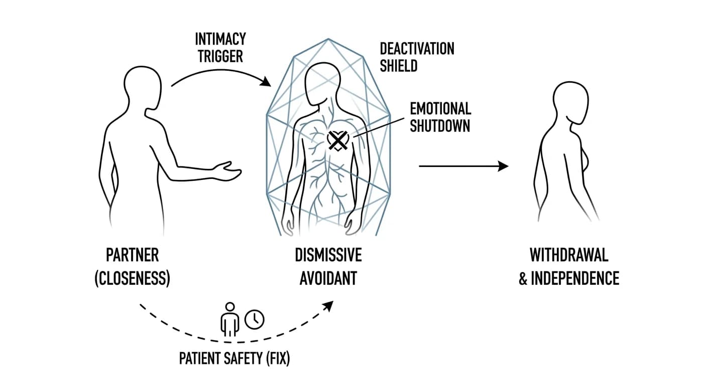 Dismissive Avoidant Attachment: Signs & Fixes (2026)