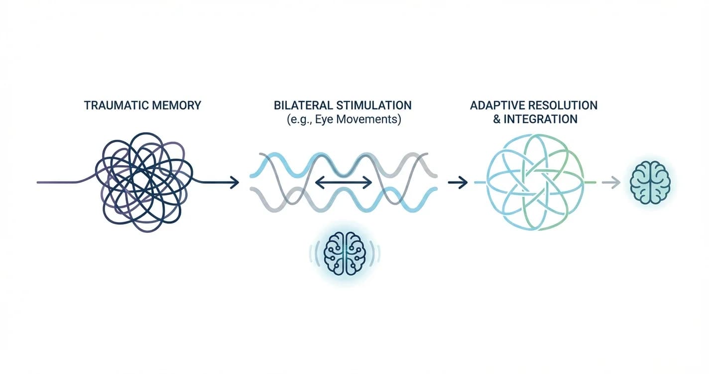 EMDR Method by Francine Shapiro for Trauma Therapy Applications