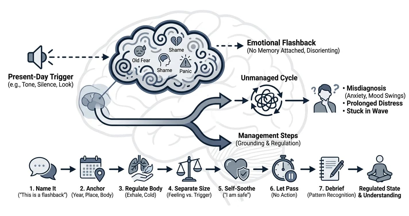Emotional Flashbacks: What They Are & How to Manage in 2026