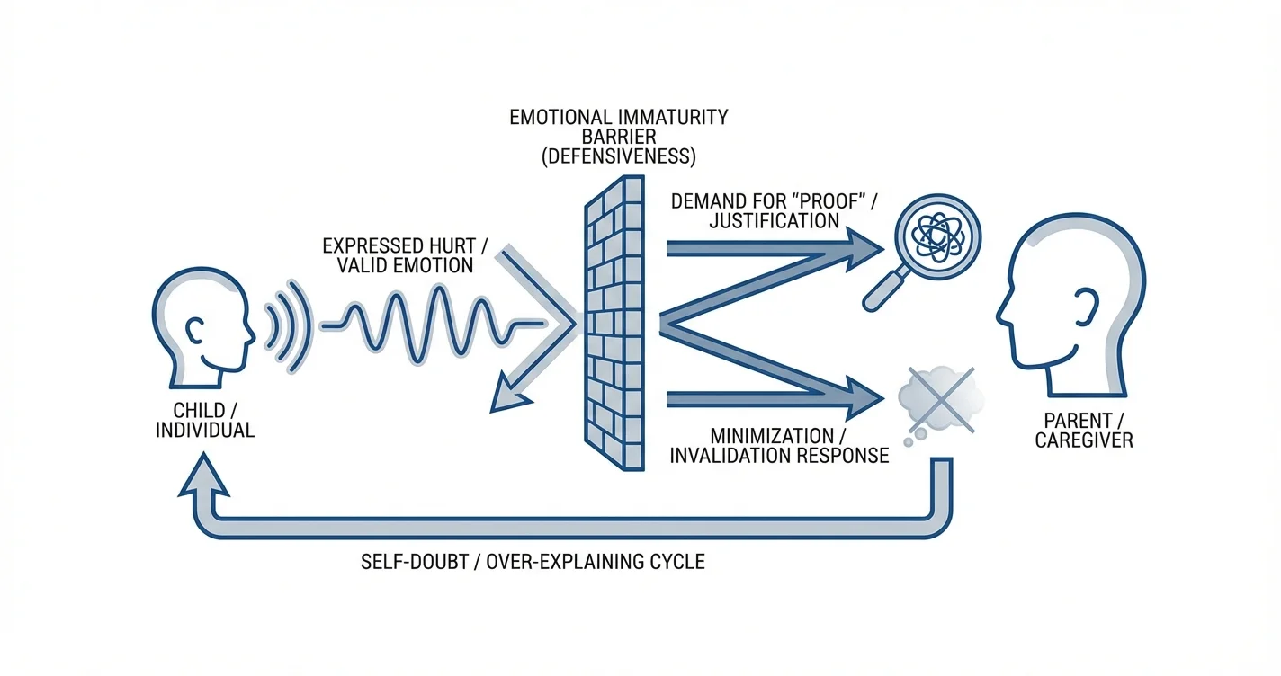 Emotionally Immature Parents: Minimizing Harm and Requiring Justification