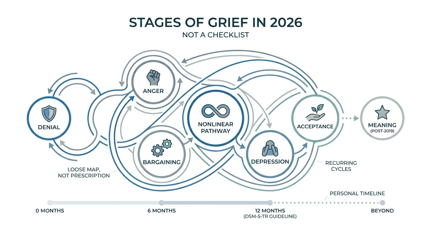 Stages of Grief in 2026: What They Are, How Long They Last