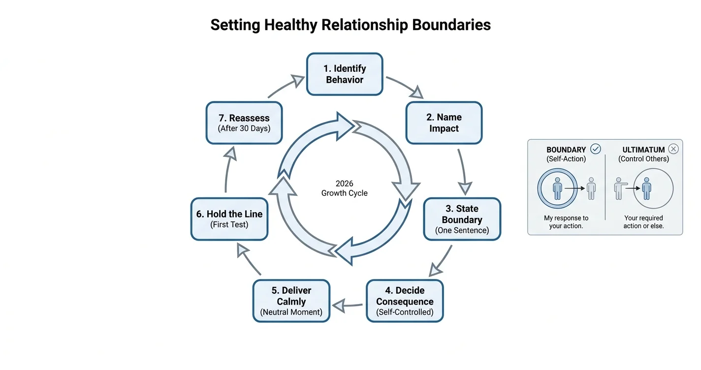 Healthy Relationship Boundaries: How to Set Them in 2026