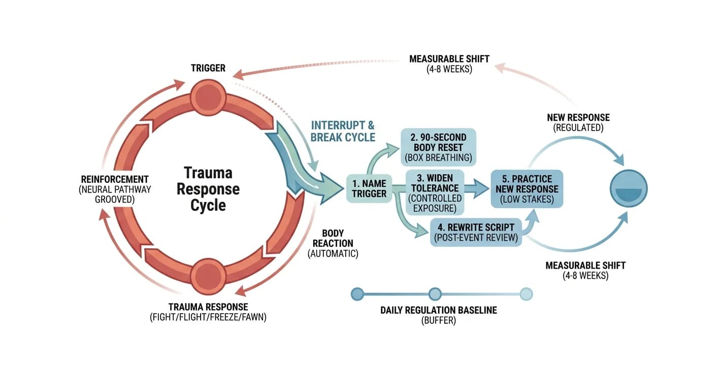 How to Break a Trauma Response Cycle (2026 Guide)