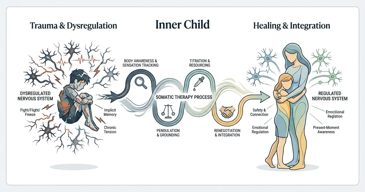 How to Heal Inner Child Trauma with Somatic Therapy Guide