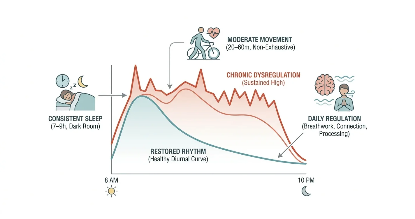 How to Reduce Cortisol Levels Naturally in 2026