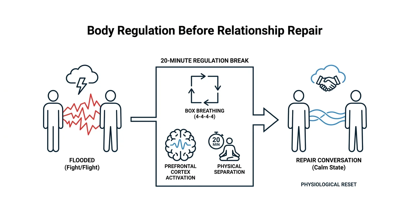 How to Regulate Emotions After a Fight (2026 Method)
