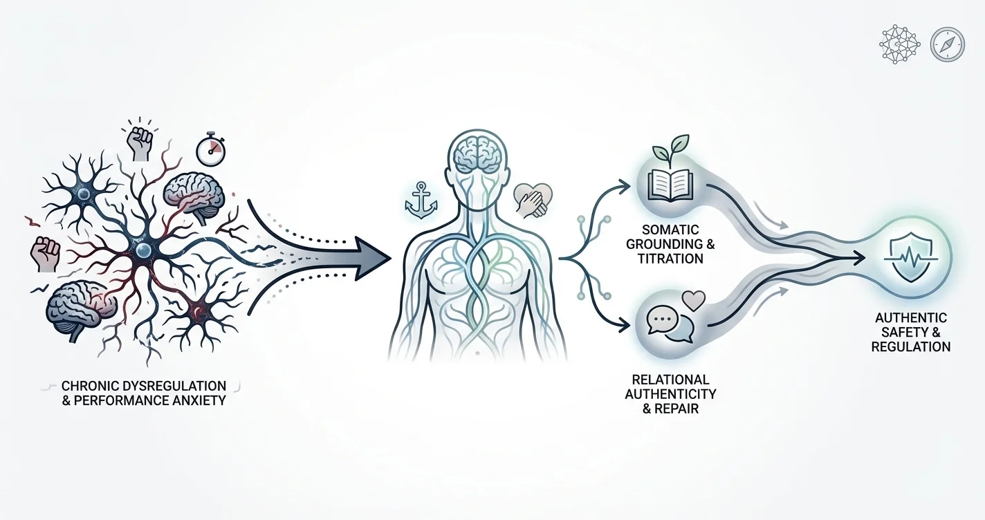 How to Retrain Your Nervous System for Safety Without Performance Anxiety