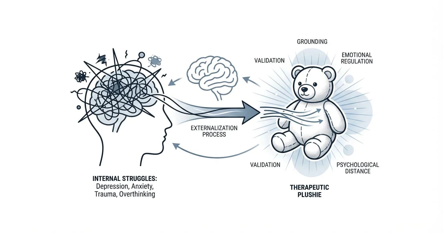 How to Use Plushie Dreadfuls for Depression, Overthinking, and Trauma