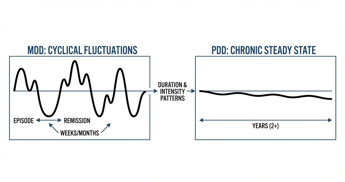 Major Depressive Disorder vs Persistent Depressive Disorder