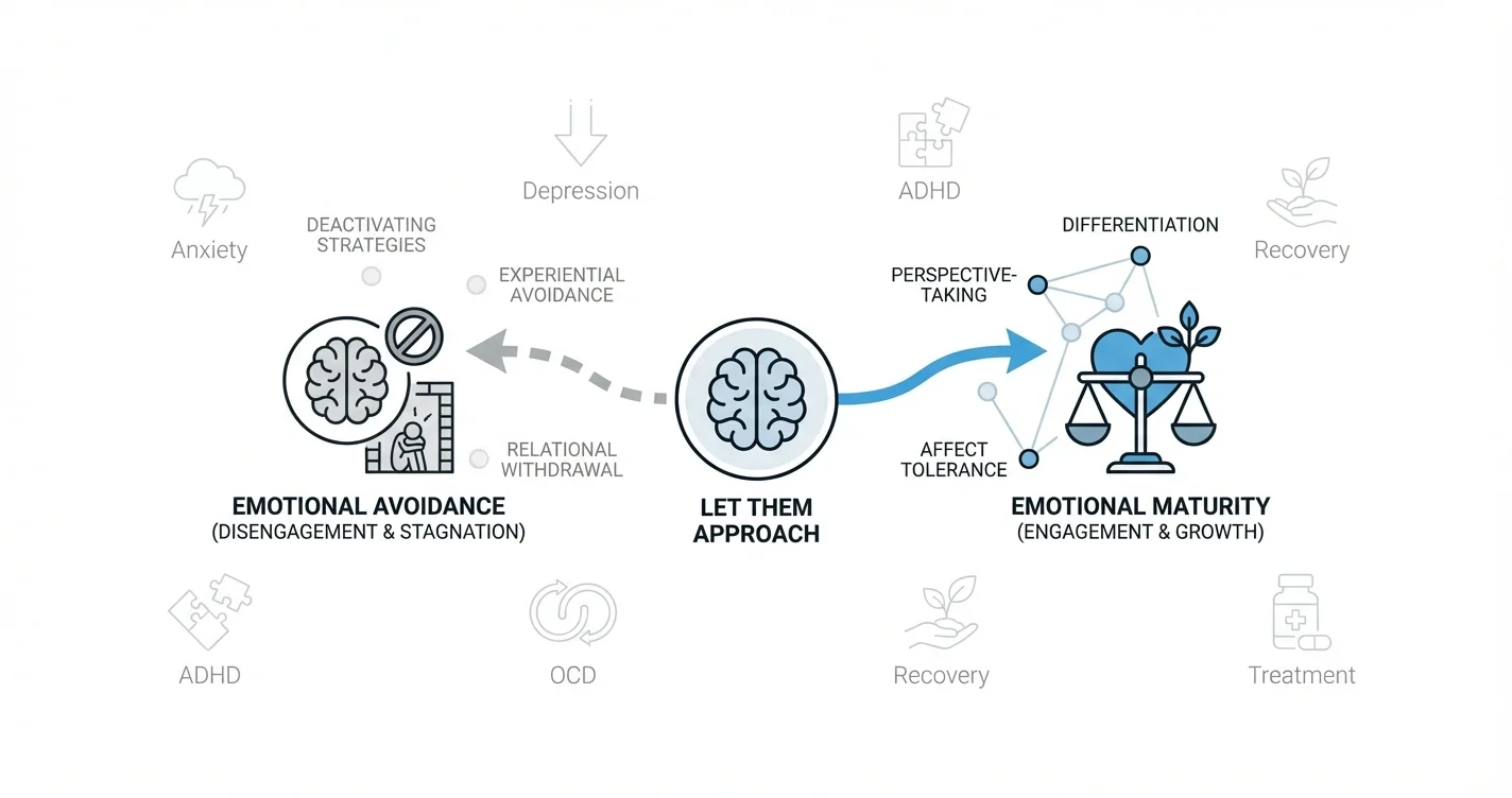 Mel Robbins "Let Them" Theory Criticism: Emotional Avoidance vs Emotional Maturity